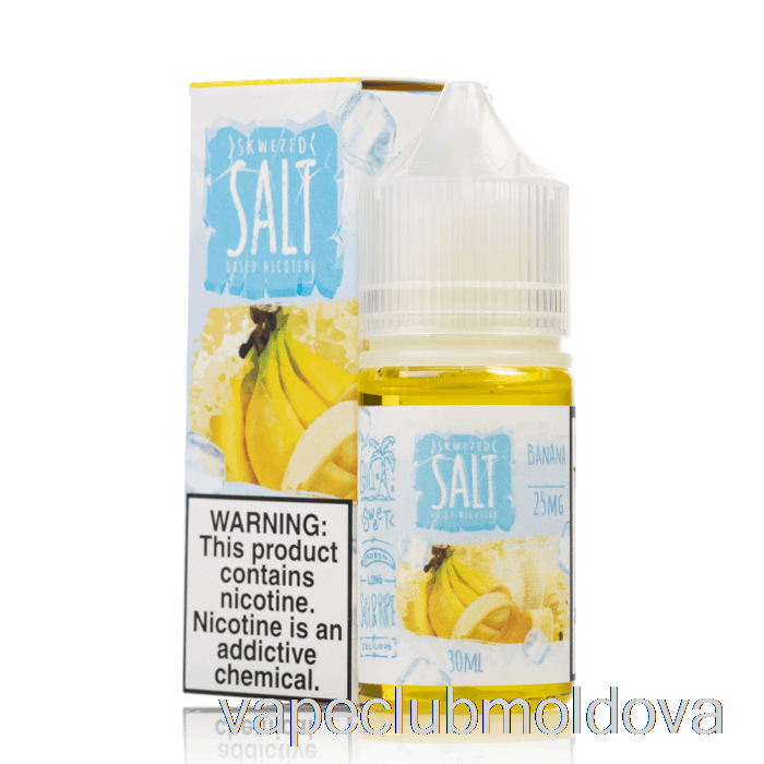 Kit Vape Pod Ice Banana - Sare Skwezed - 30ml 50mg